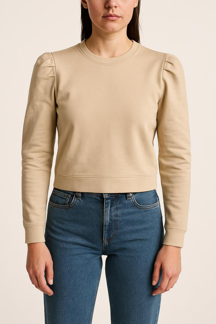 Sweatshirt Beige - Taille S/36 de la marque Bérénice | PARAD64087 - Vendu par Paradigme - Image 1