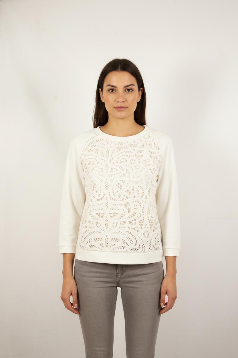 Sweat Blanc - Taille S/36