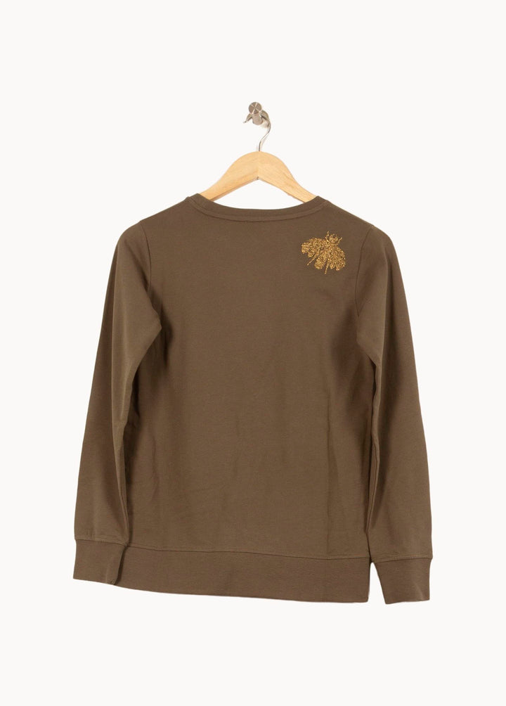 Sweatshirt Vert - Taille XS/34 de la marque Bérénice | PARAD64090 - Vendu par Paradigme - Image 4