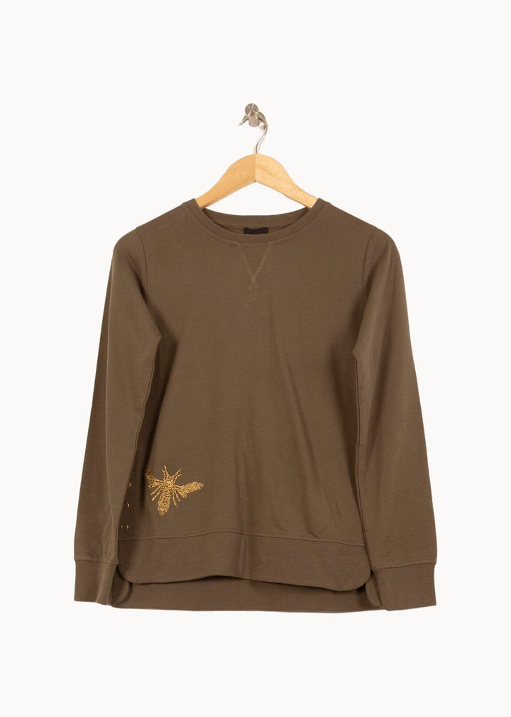 Sweatshirt Vert - Taille XS/34 de la marque Bérénice | PARAD64090 - Vendu par Paradigme - Image 2