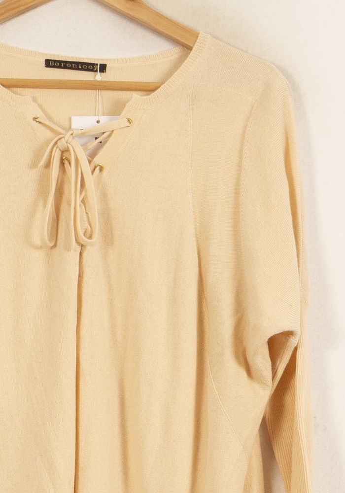 Cardigan Beige - Taille S/36 de la marque Bérénice | PARAD64091 - Vendu par Paradigme - Image 3