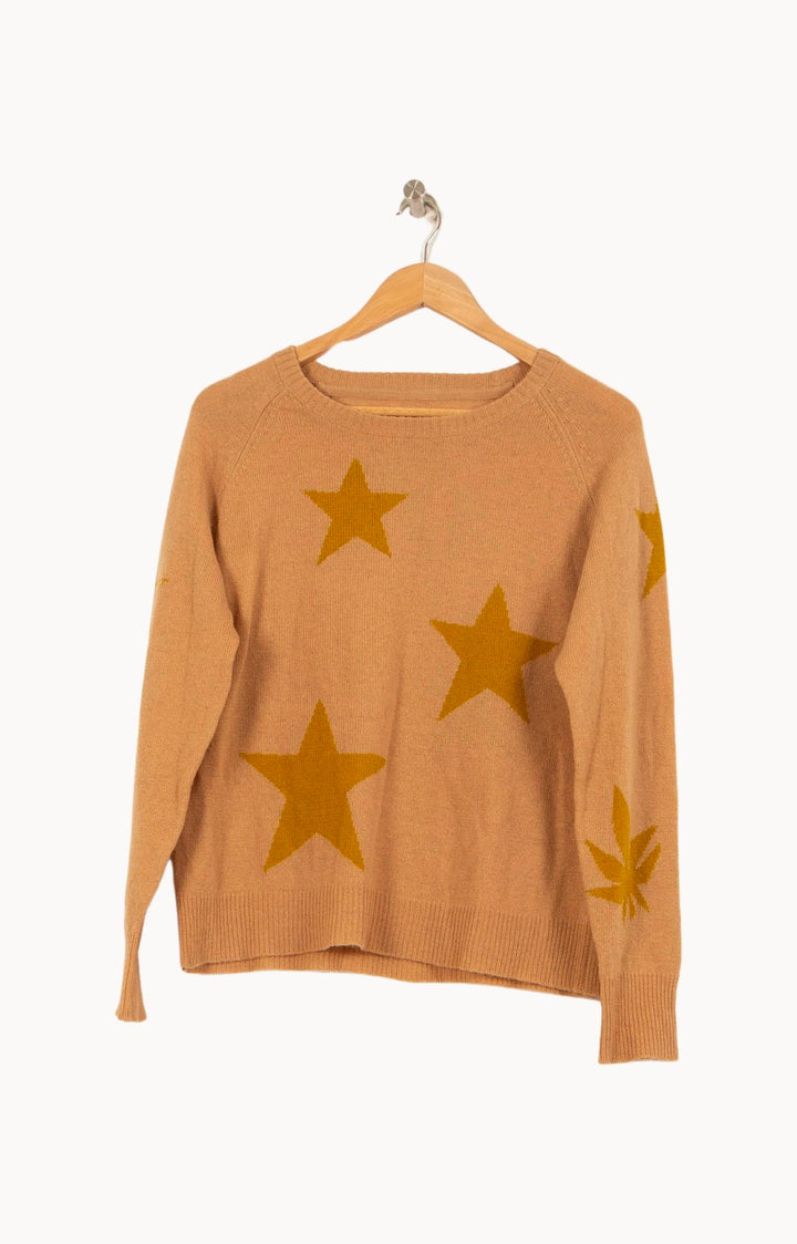 Pull Beige et Jaune - Taille S/36 de la marque Bérénice | PARAD64092 - Vendu par Paradigme - Image 2