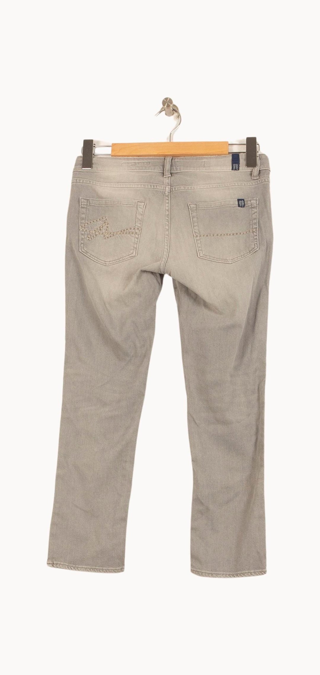Jean Gris - Taille S/36 de la marque Bérénice | PARAD64094 - Vendu par Paradigme - Image 4