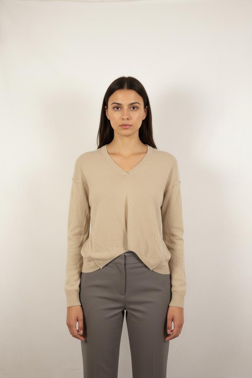 Pull Beige - Taille S/36