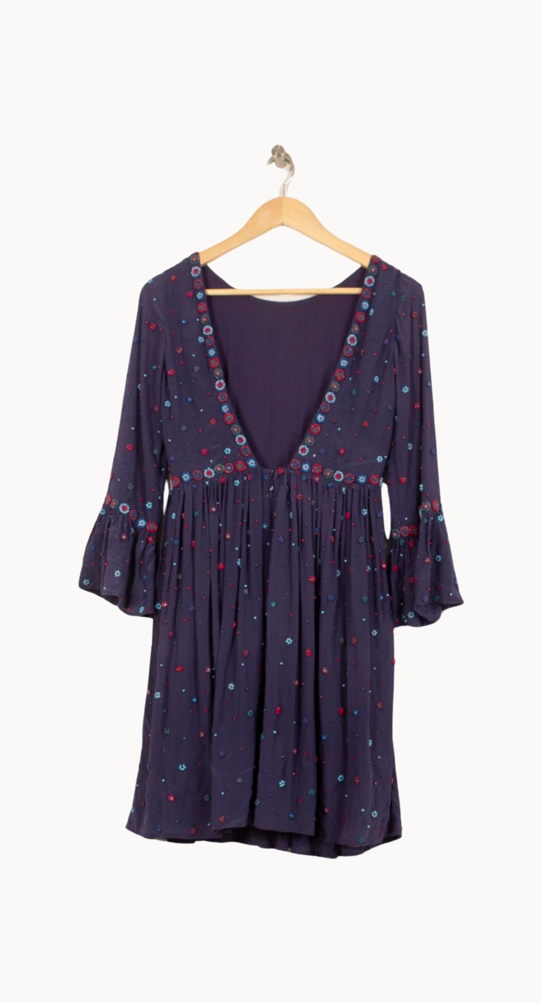 Robe Bleu et Rouge - Taille M/38 de la marque Soi Paris | PARAD64099 - Vendu par Paradigme - Image 4