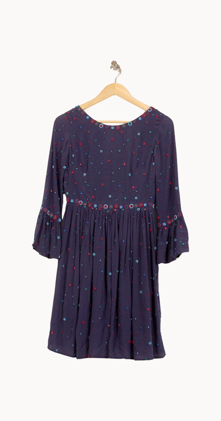Robe Bleu et Rouge - Taille M/38 de la marque Soi Paris | PARAD64099 - Vendu par Paradigme - Image 2