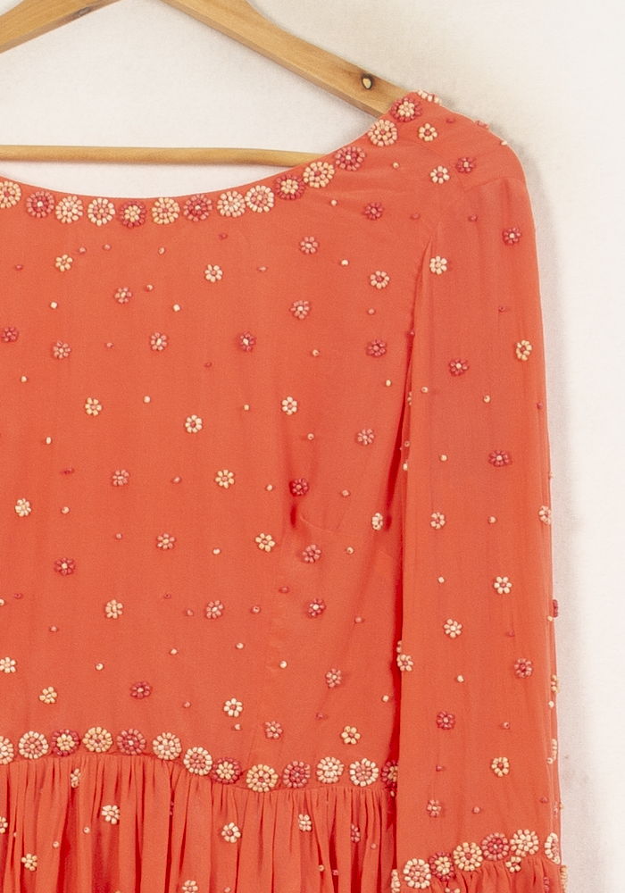 Robe Courte Rose - Taille XL/42 de la marque Soi Paris | PARAD64100 - Vendu par Paradigme - Image 3