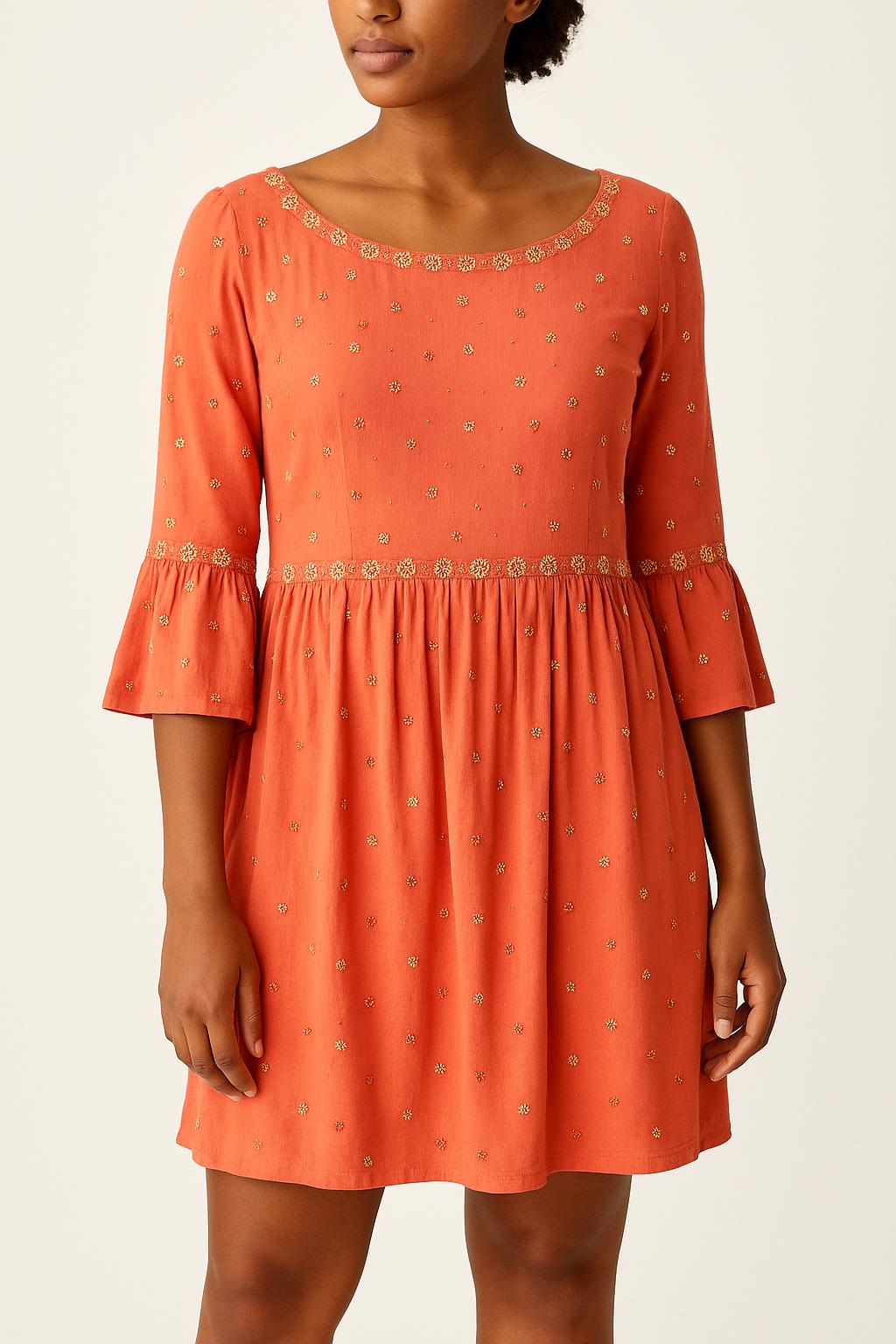 Robe Courte Rose - Taille XL/42 de la marque Soi Paris | PARAD64100 - Vendu par Paradigme - Image 1