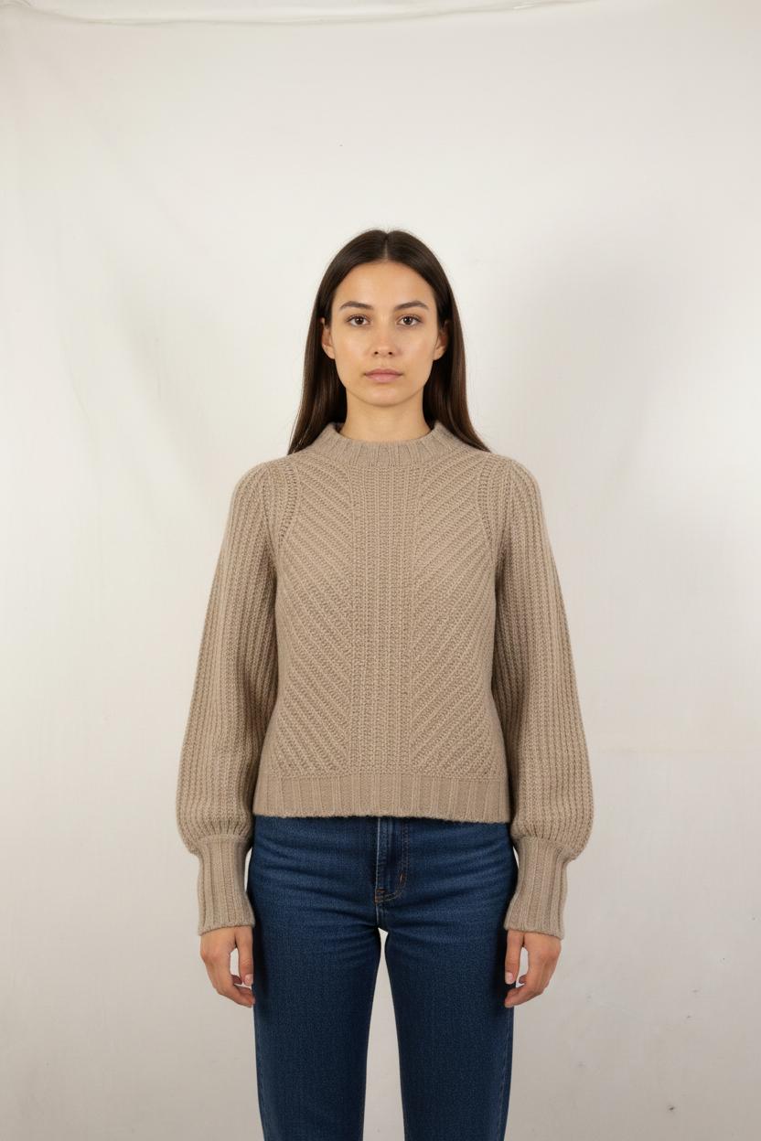 Pull Beige - Taille XS/34