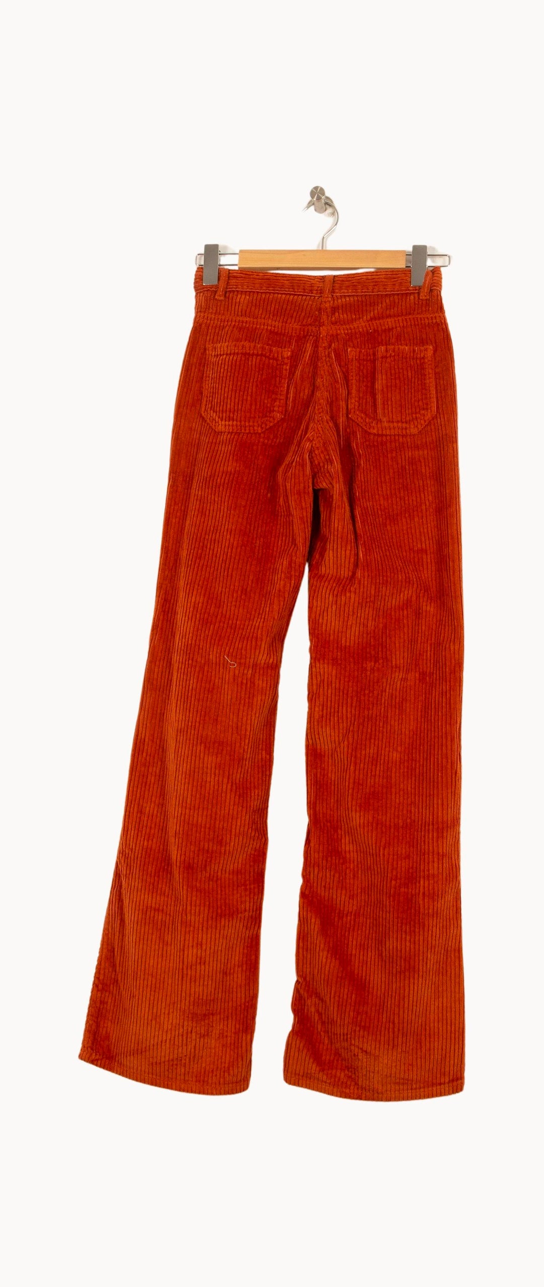 Pantalon côtelé orange - Taille XS/34 de la marque Soi Paris | PARAD64108 - Vendu par Paradigme - Image 4