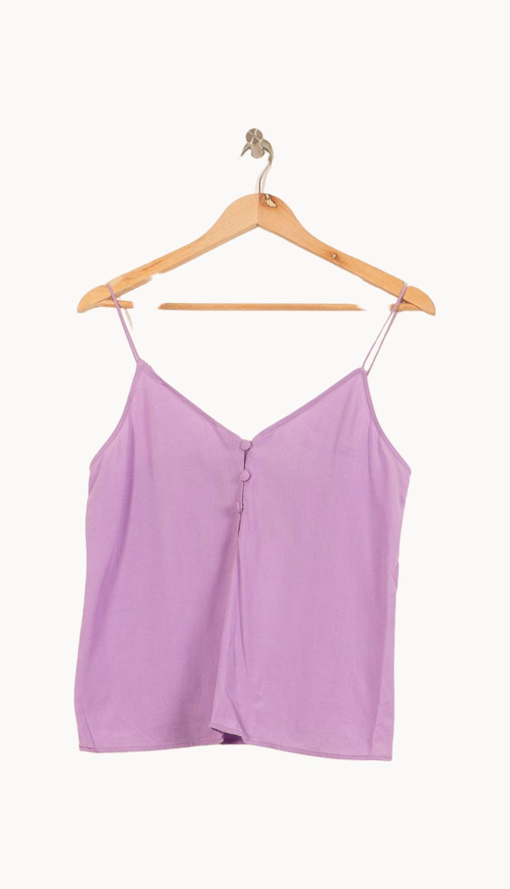 Débardeur Violet - Taille S/36 de la marque Soi Paris | PARAD64112 - Vendu par Paradigme - Image 2