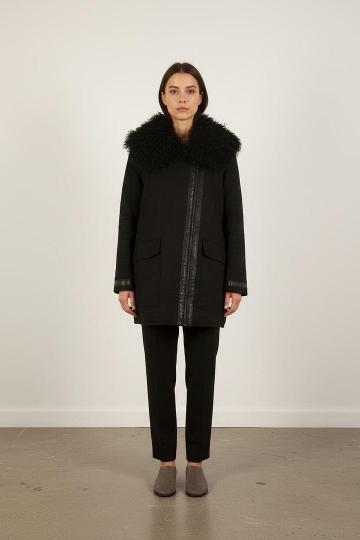 Manteau Noir - Taille S/36
