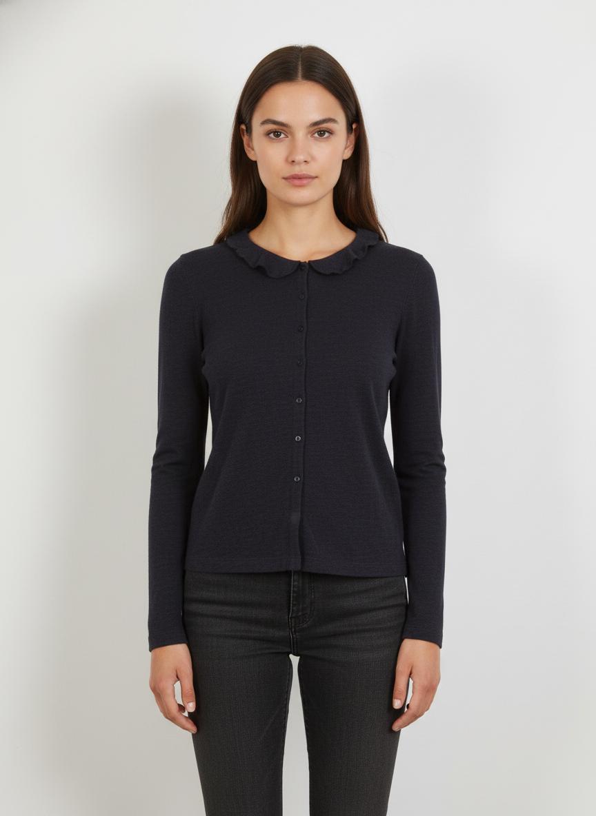 Blouse Bleue - Taille S/36