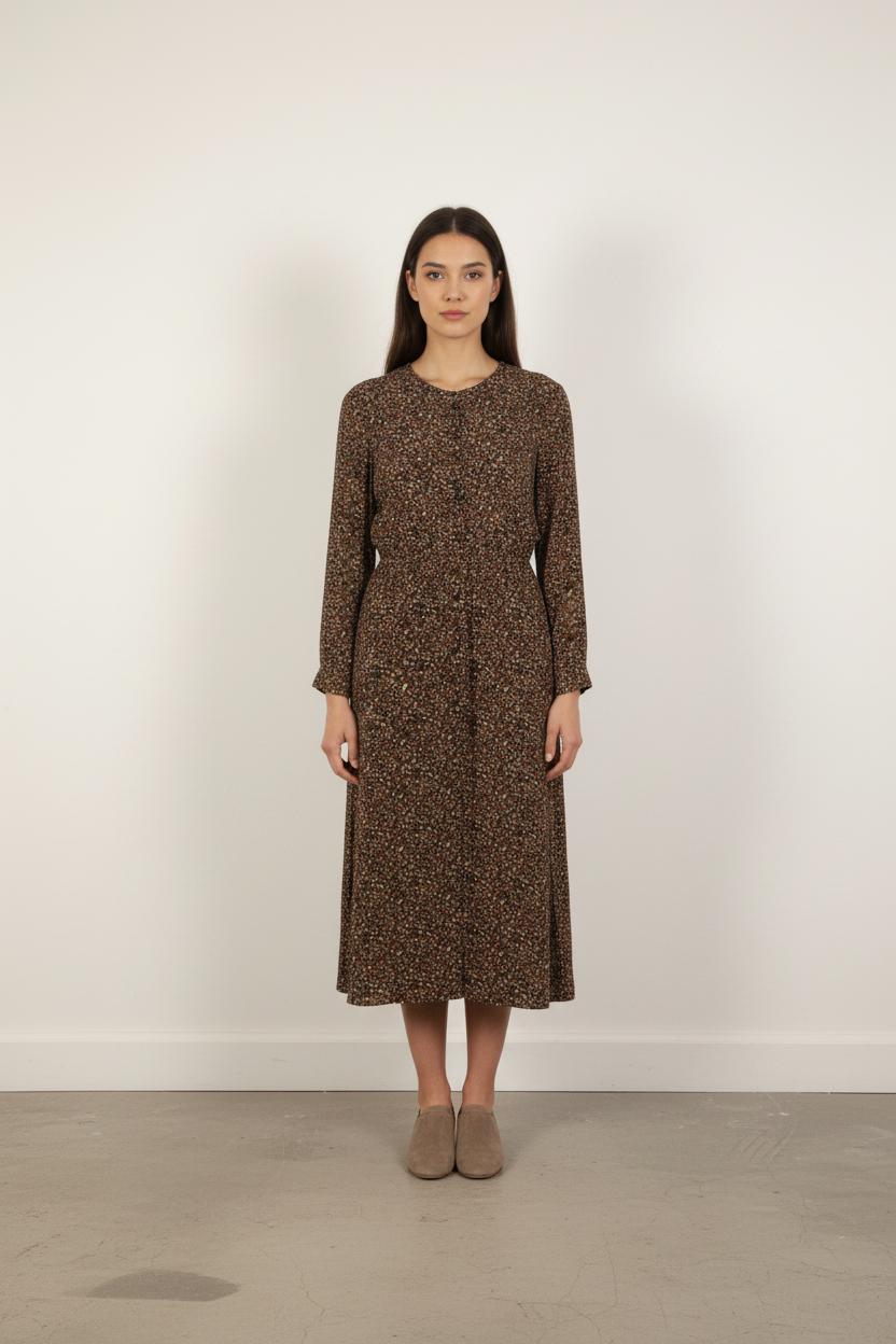 Robe Longue Marron - Taille S/36