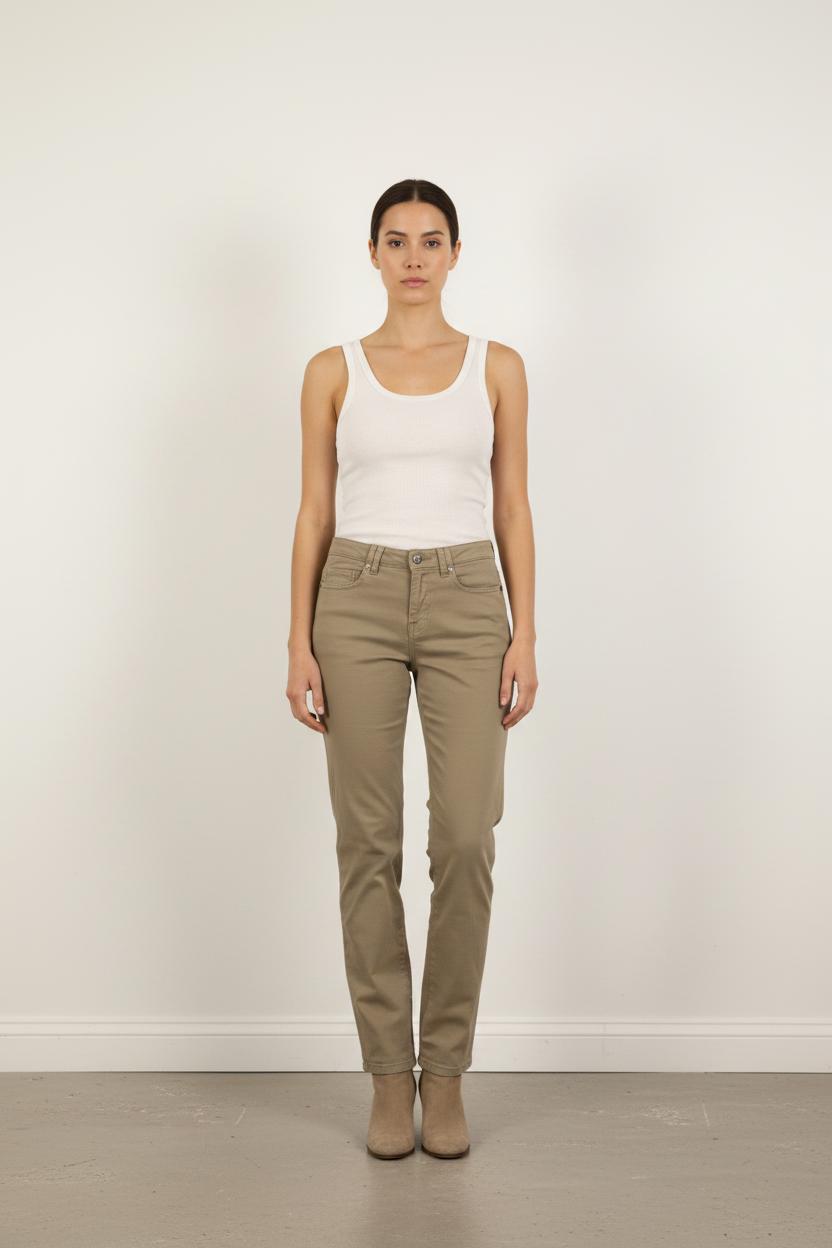 Pantalon Droit Beige - Taille S/36