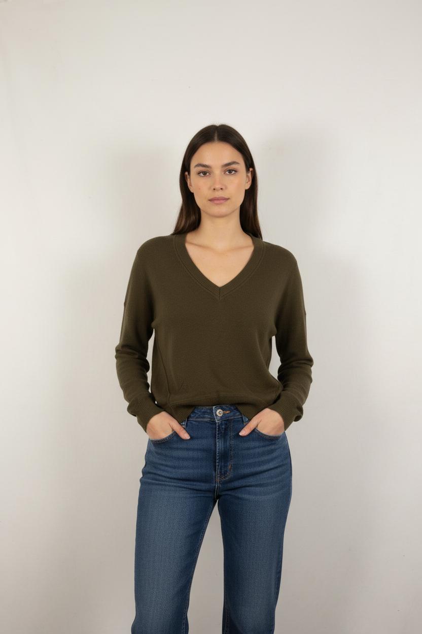 Pull Vert - Taille XS/34