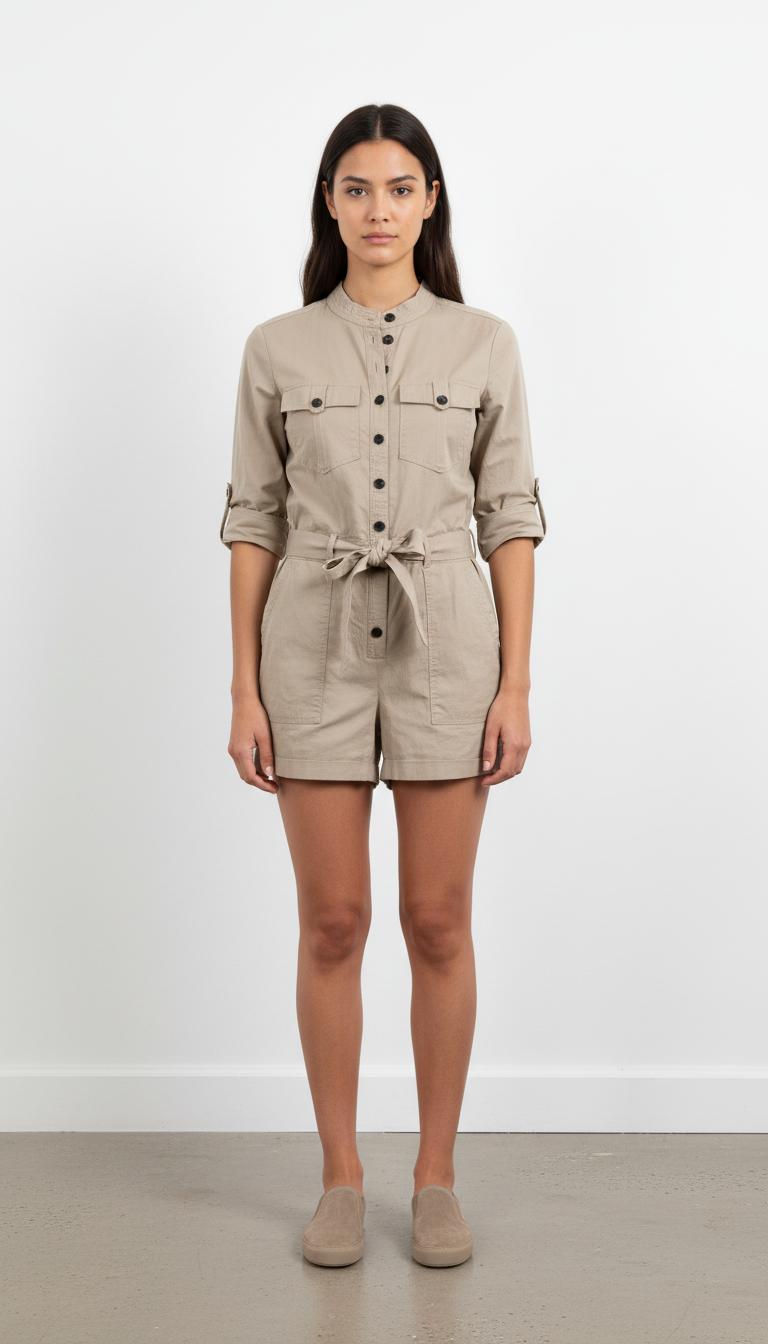 Combishort Beige - Taille M/38