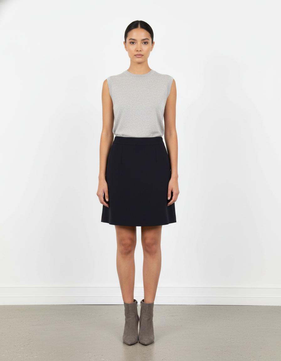 Jupe Courte Bleue - Taille L/40