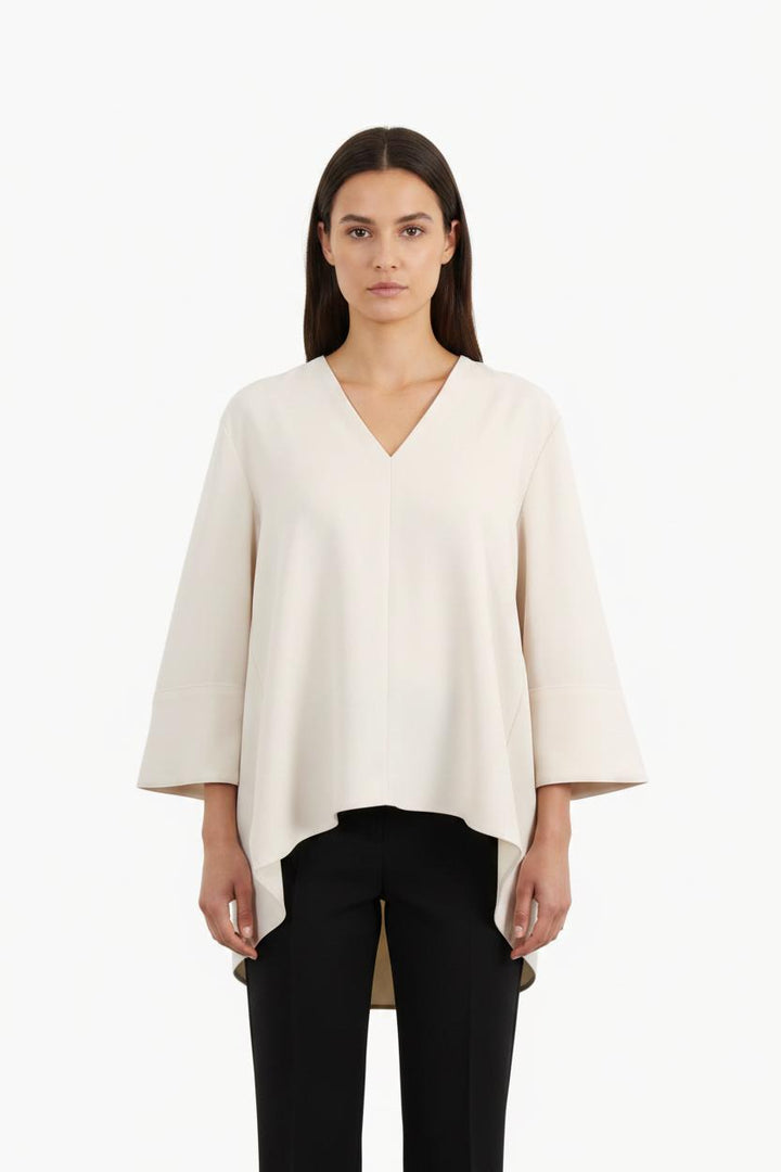 Blouse Beige - Taille L/40