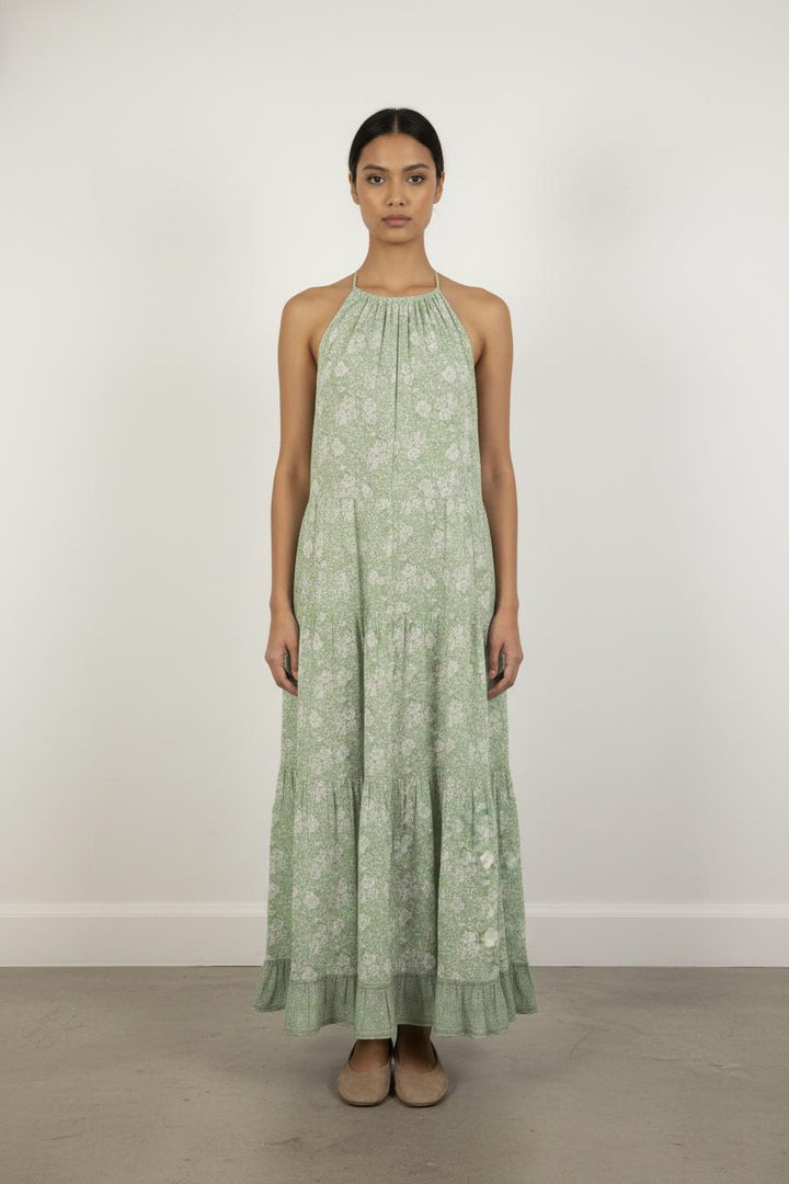 Robe Longue Verte - Taille M/38