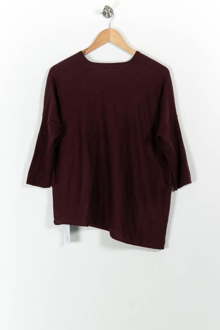 Pull Bordeaux - Taille M/38 de la marque Gerard Darel | PARAD64229 - Vendu par Paradigme - Image 4