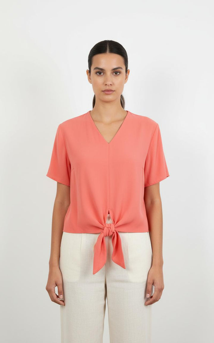 Blouse Orange - Taille M/38