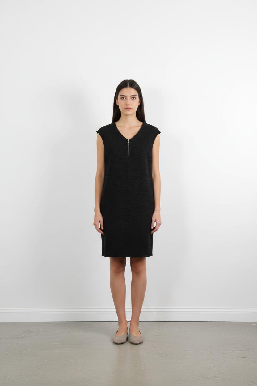 Robe Droite Noire - Taille S/36