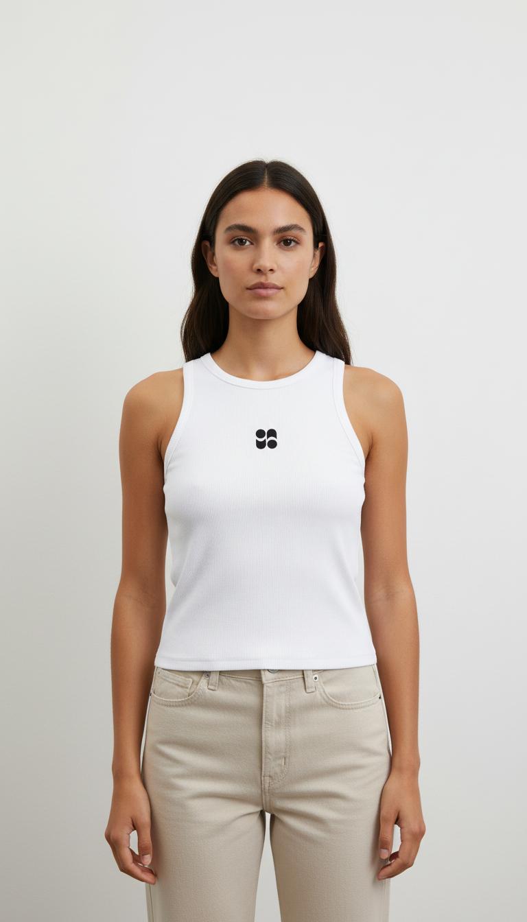 Débardeur Blanc - Taille M/38