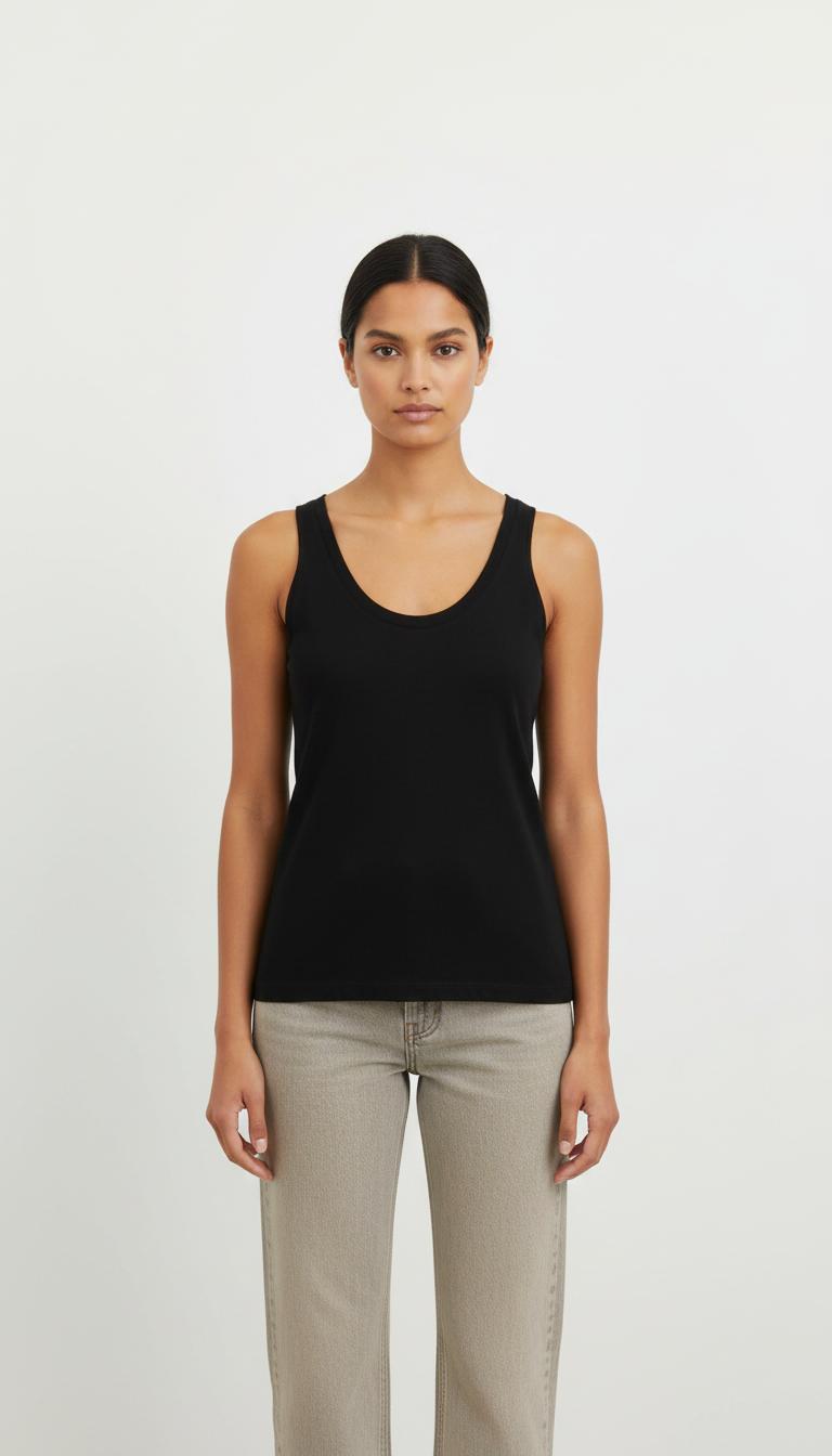 Débardeur Noir - Taille XS/34