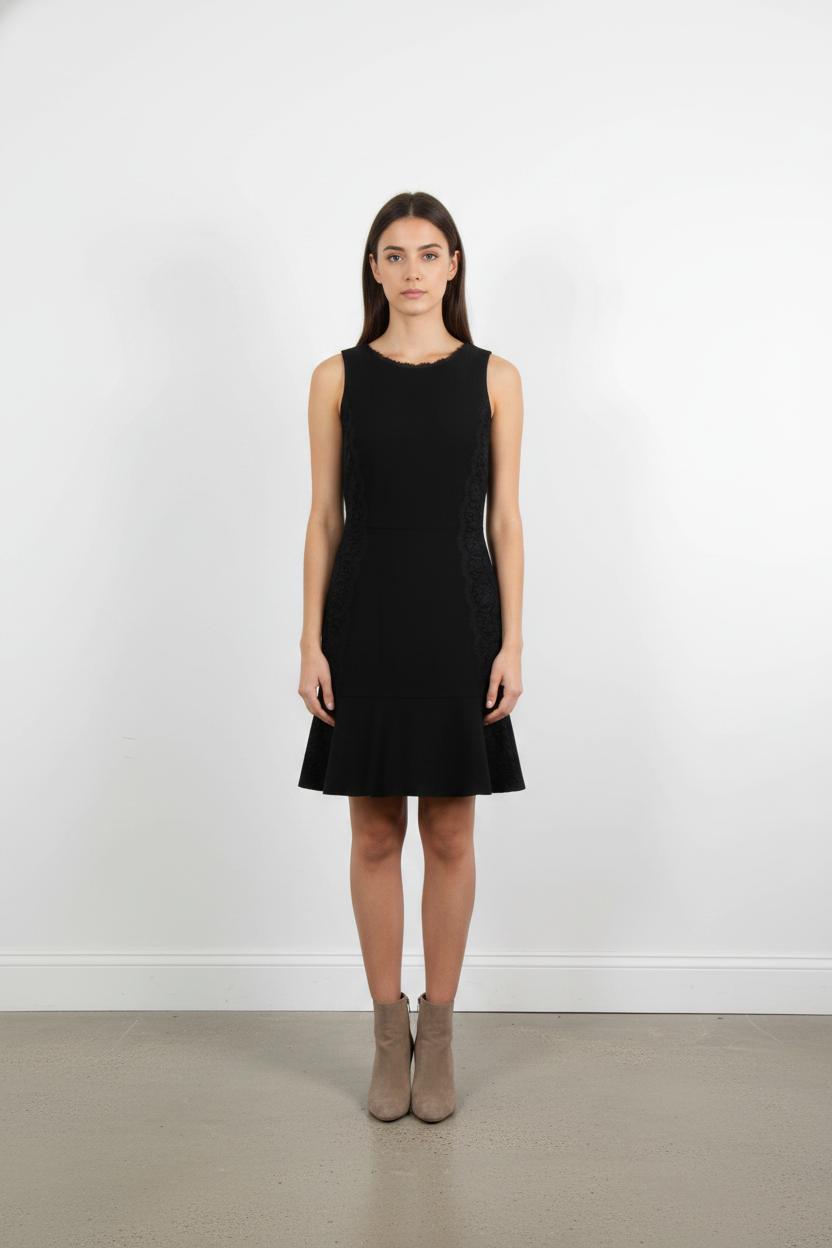 Robe Droite Noire - Taille S/36