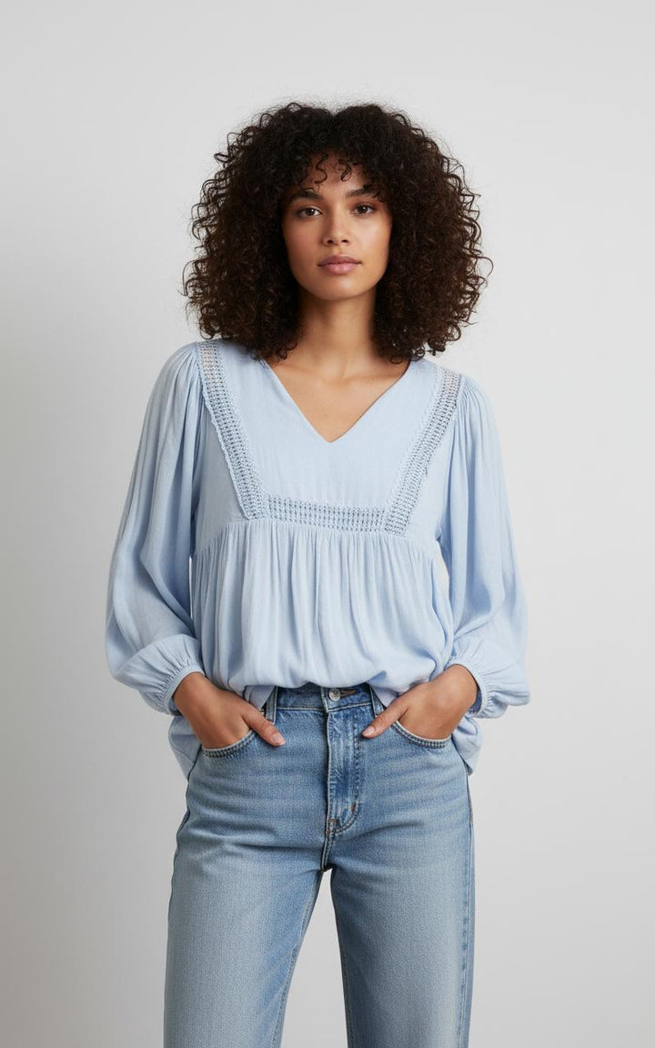 Blouse Bleue - Taille L/40