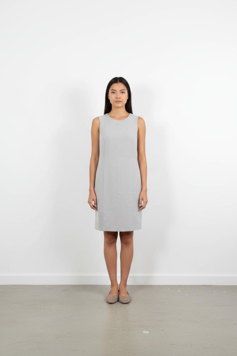 Robe Sans Manches Beige - Taille S/36