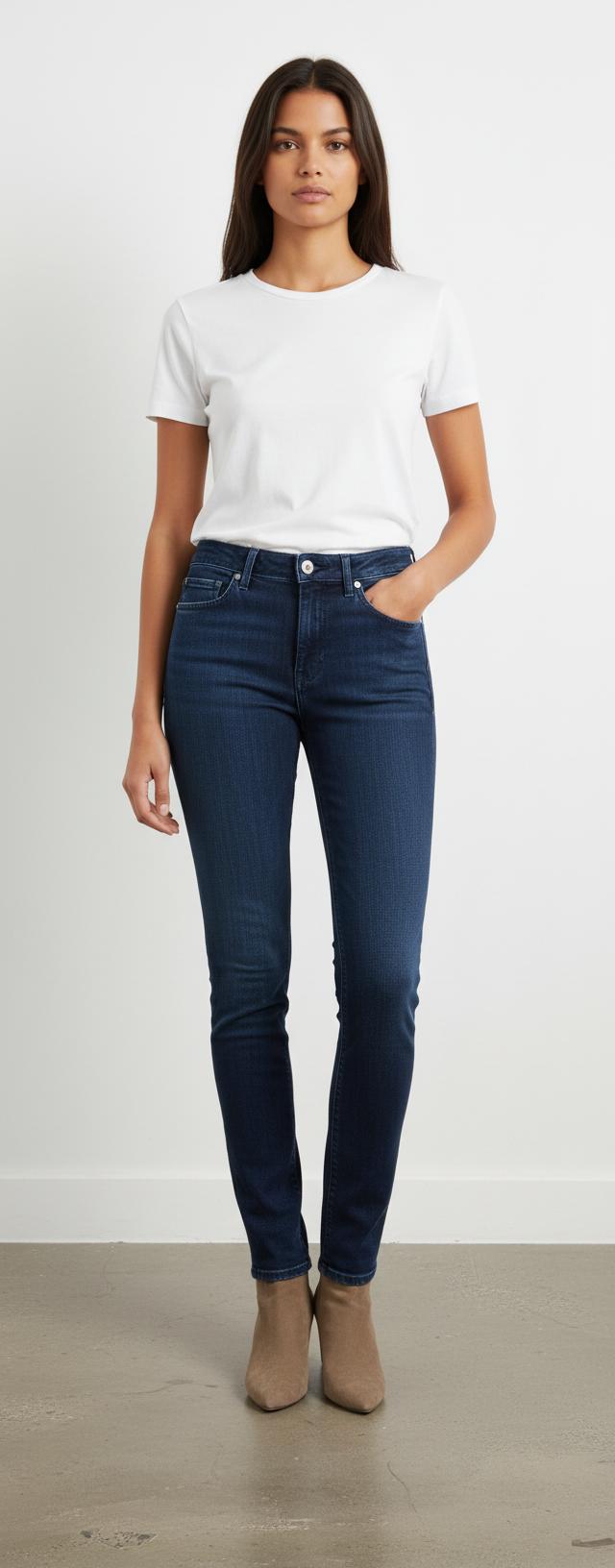 Jean Slim Bleu - Taille S/36