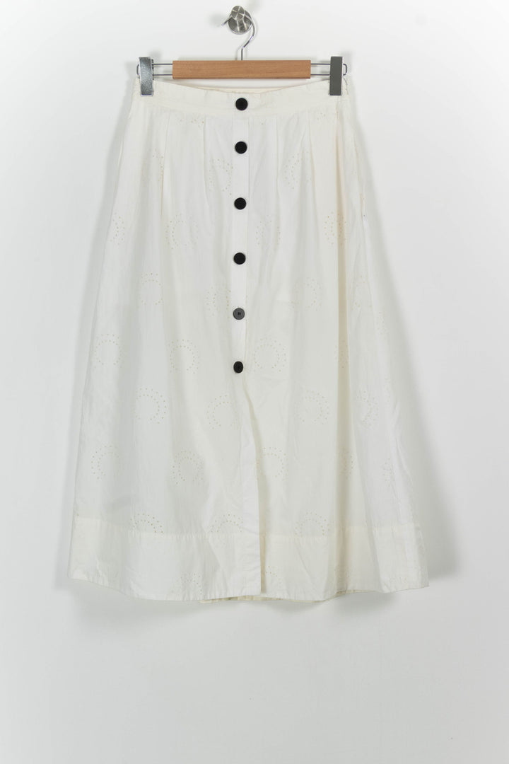 Jupe Longue Blanche - Taille M/38 de la marque Maje | PARAD64363 - Vendu par Paradigme - Image 2