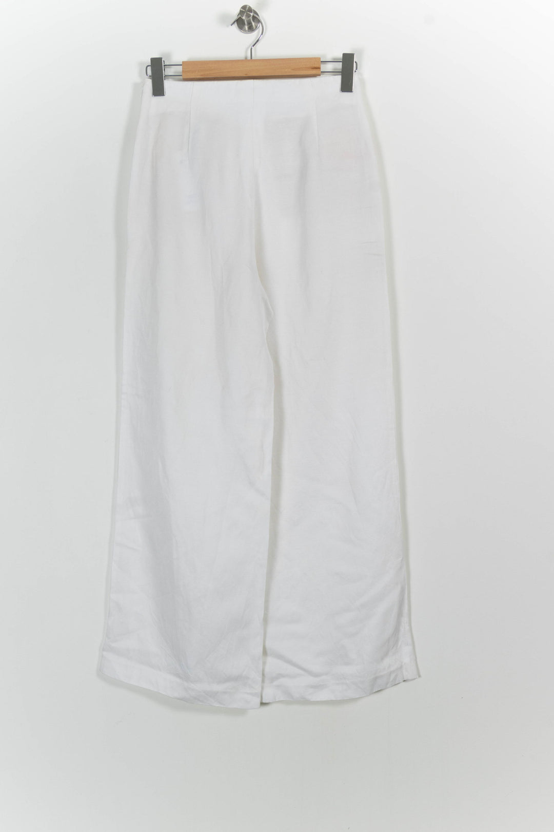 Pantalon Large Blanc - Taille M/38 de la marque Sandro | PARAD64364 - Vendu par Paradigme - Image 4