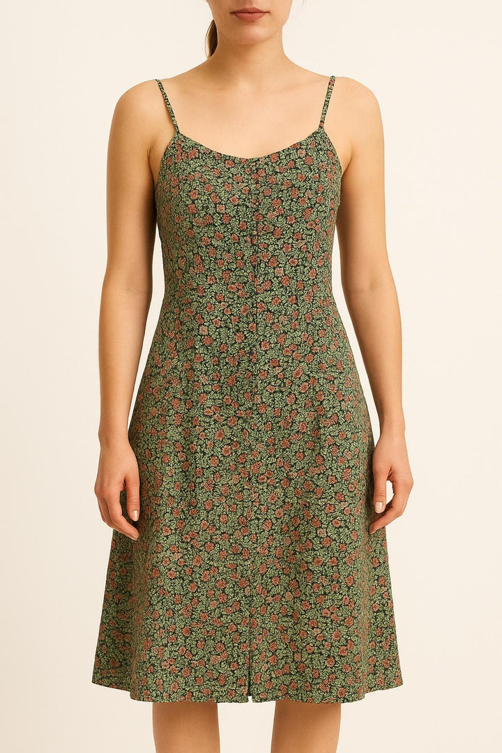 Robe Fleurie Multicolore - Taille M/38 de la marque The Kooples | PARAD64368 - Vendu par Paradigme - Image 1