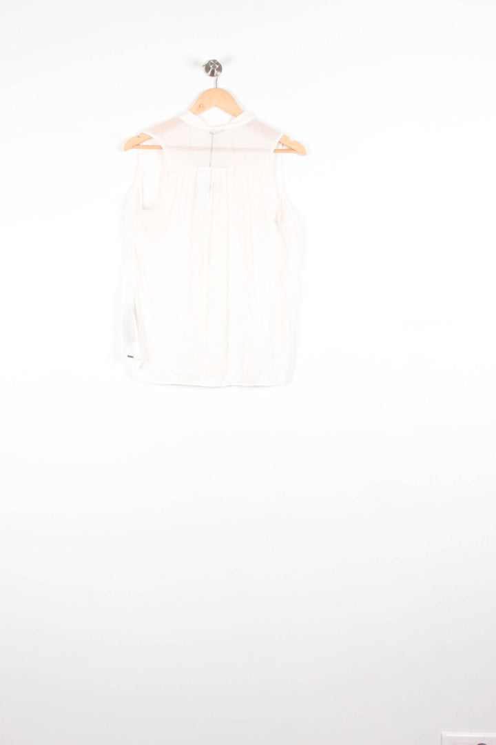 Chemise Sans Manches Beige - Taille L/40 de la marque IKKS | PARAD64376 - Vendu par Paradigme - Image 4