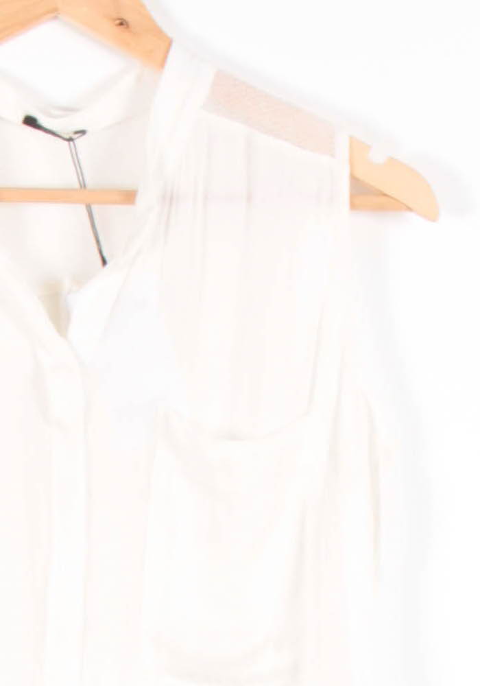 Chemise Sans Manches Beige - Taille L/40 de la marque IKKS | PARAD64376 - Vendu par Paradigme - Image 3