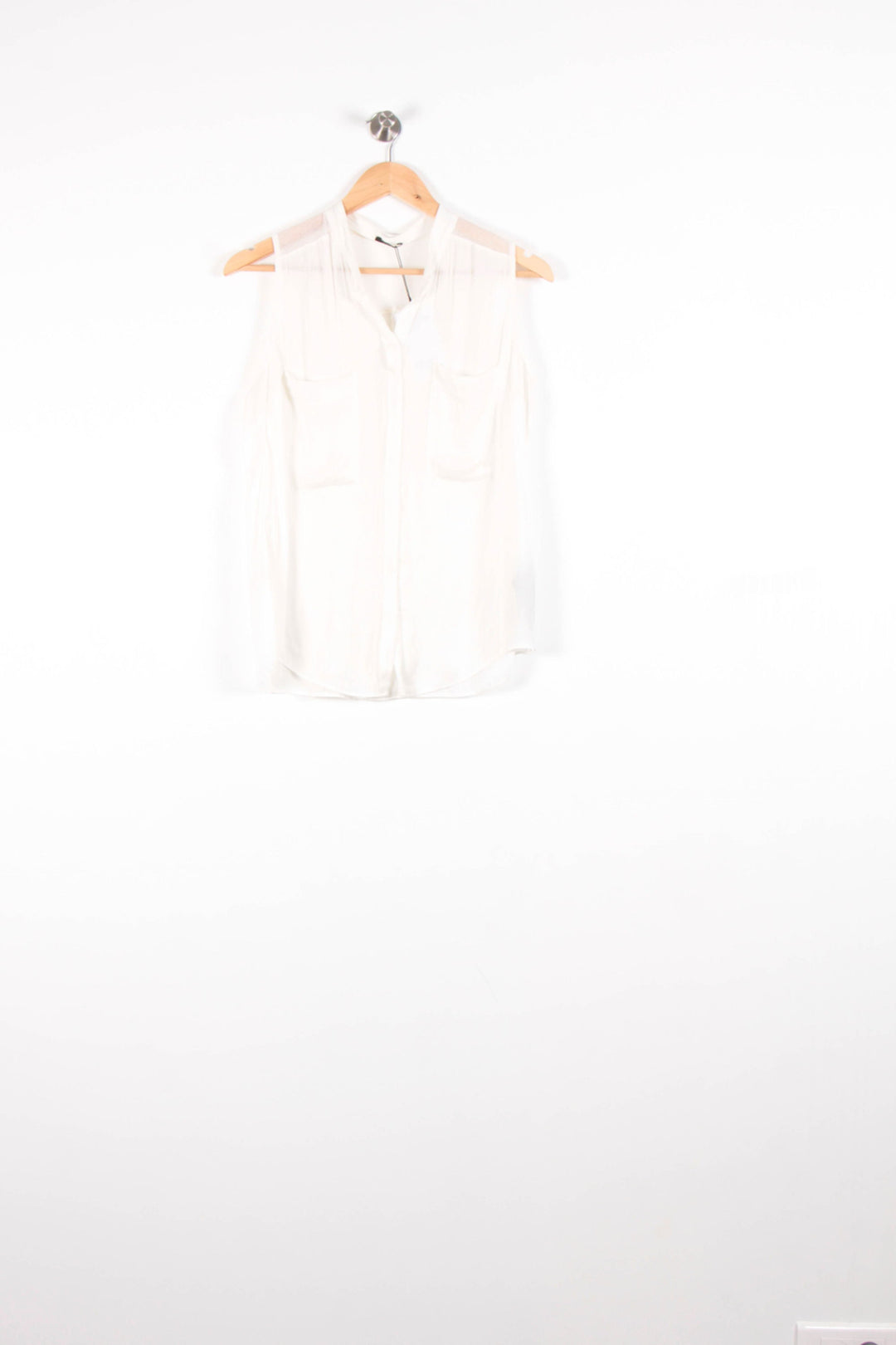 Chemise Sans Manches Beige - Taille L/40 de la marque IKKS | PARAD64376 - Vendu par Paradigme - Image 2