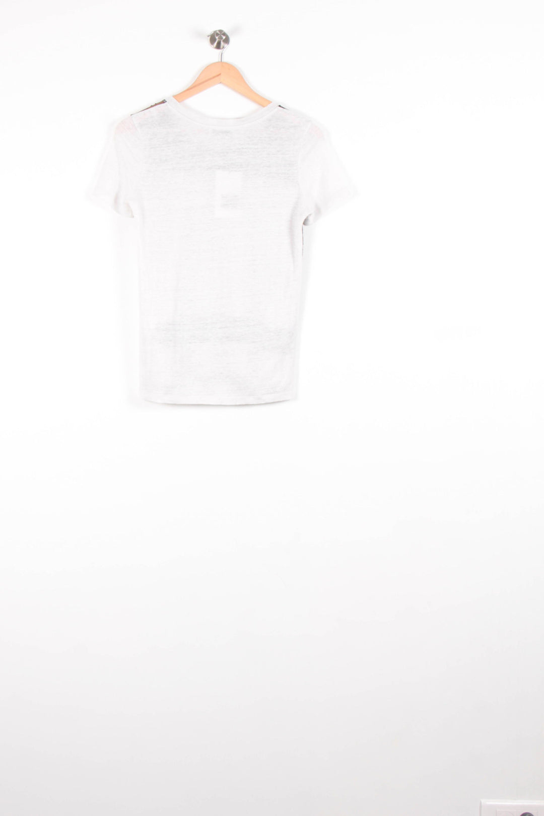 Tee shirt Gris et Blanc - Taille S/36 de la marque Sandro | PARAD64383 - Vendu par Paradigme - Image 4