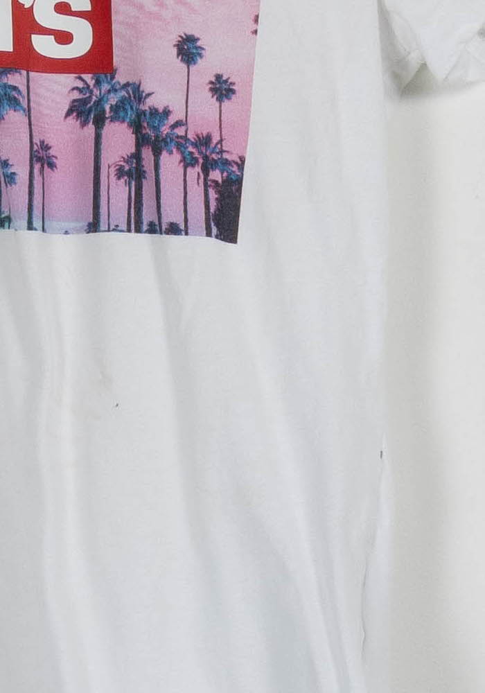 Tee-shirt Blanc - Taille XS/34 de la marque Levi's | PARAD64384 - Vendu par Paradigme - Image 3
