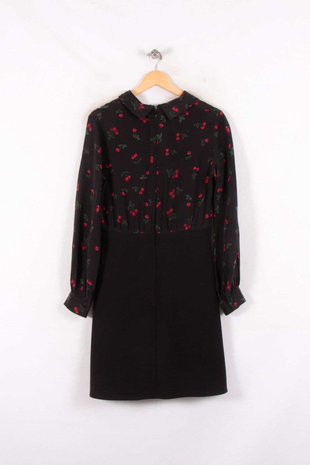 Robe Chemise Noire et Rouge - Taille L/40 de la marque The Kooples | PARAD64389 - Vendu par Paradigme - Image 4