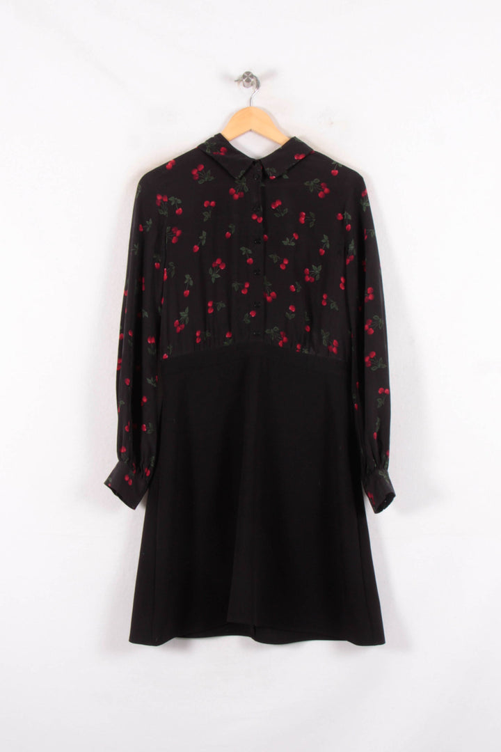 Robe Chemise Noire et Rouge - Taille L/40 de la marque The Kooples | PARAD64389 - Vendu par Paradigme - Image 2