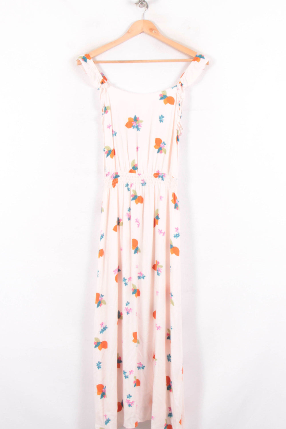 Robe Longue Rose à Fleurs Multicolores - Taille M/38 de la marque Des petits hauts | PARAD64392 - Vendu par Paradigme - Image 2