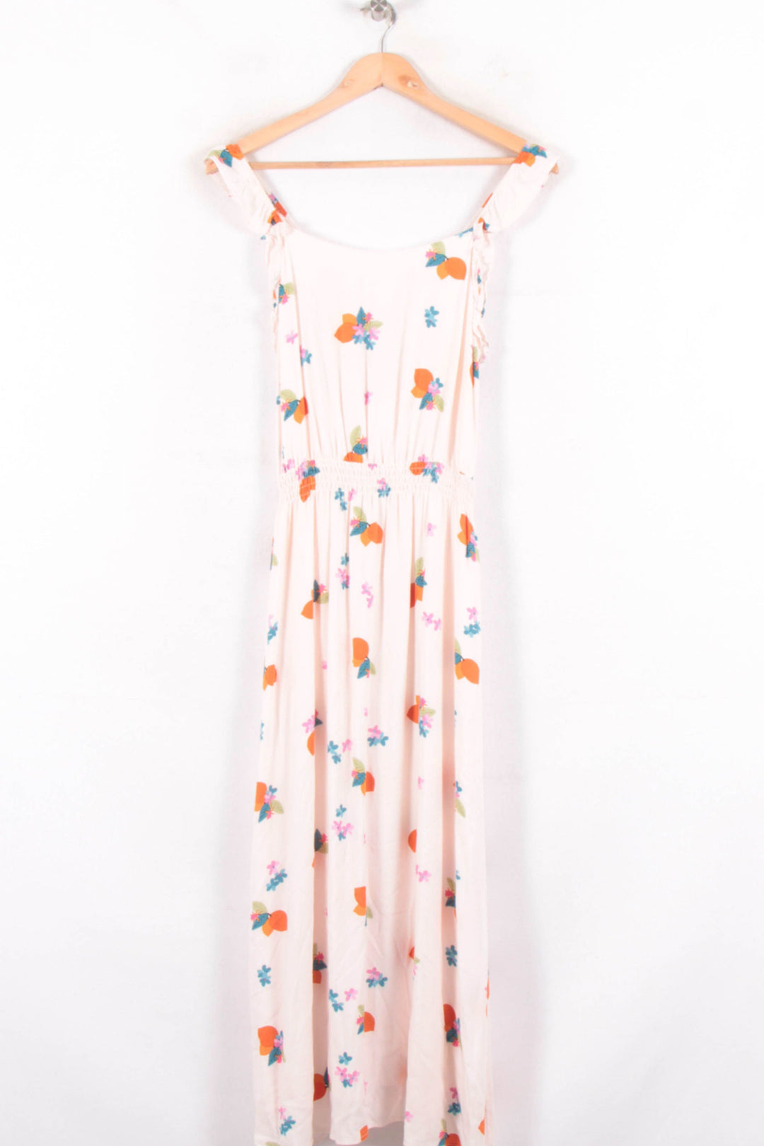 Robe Longue Rose à Fleurs Multicolores - Taille M/38 de la marque Des petits hauts | PARAD64392 - Vendu par Paradigme - Image 2