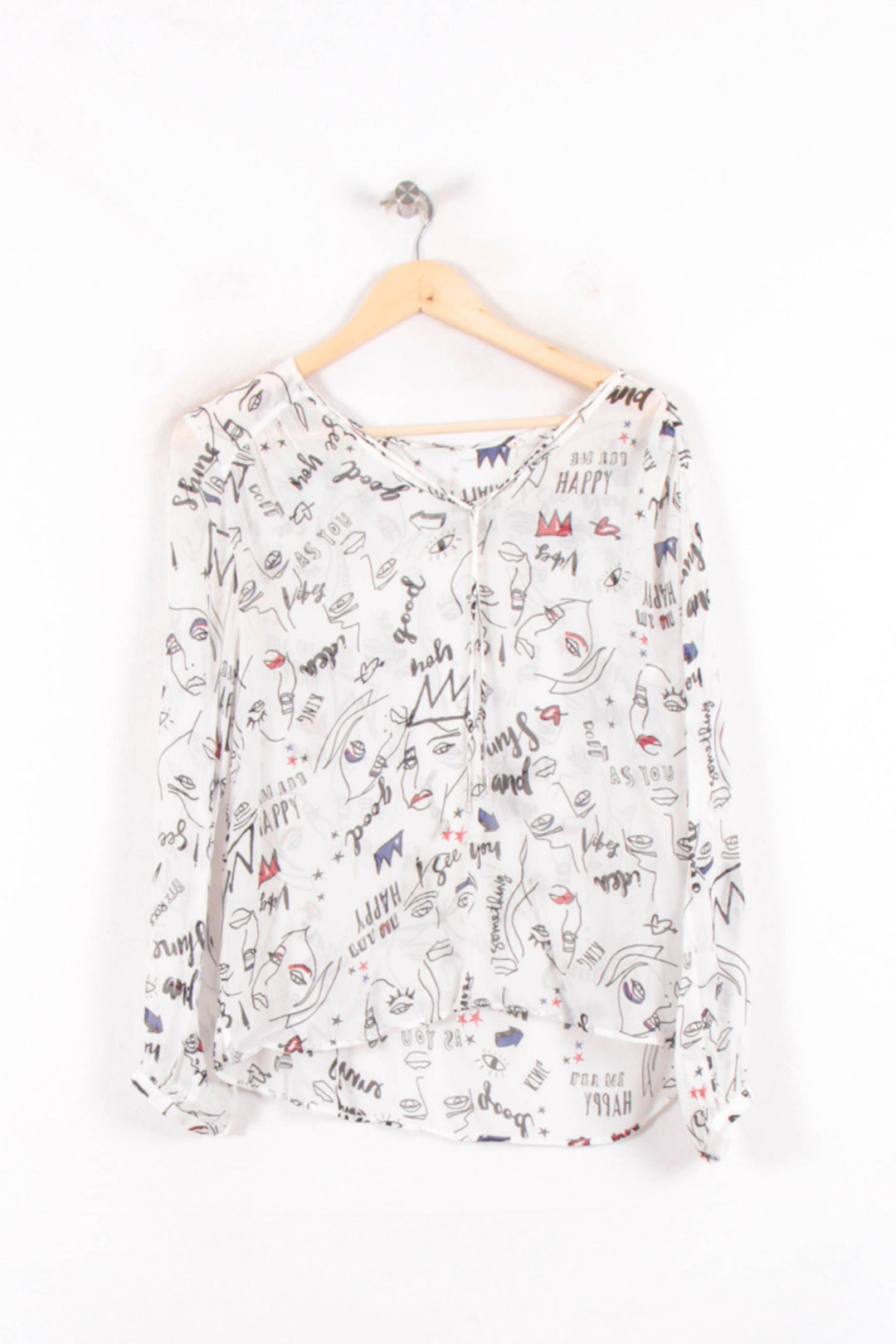 Blouse Blanche - Taille S/36 de la marque IKKS | PARAD64398 - Vendu par Paradigme - Image 2