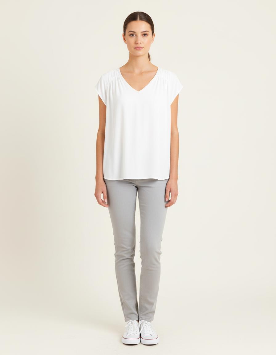 Blouse Blanche - Taille M/38 de la marque Sud express | PARAD64400 - Vendu par Paradigme - Image 1