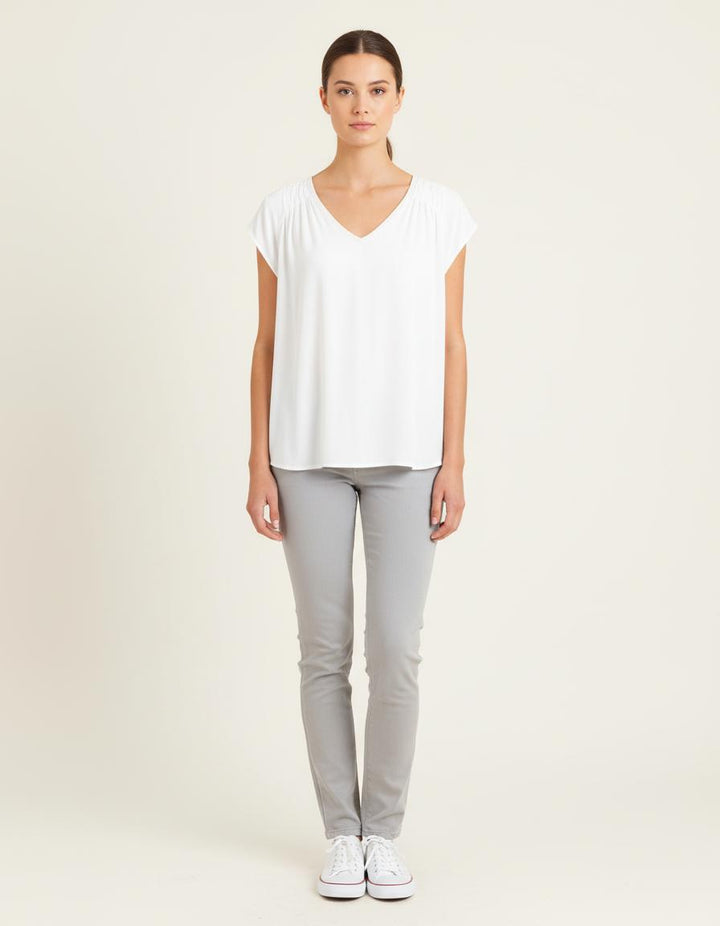 Blouse Blanche - Taille M/38 de la marque Sud express | PARAD64400 - Vendu par Paradigme - Image 1