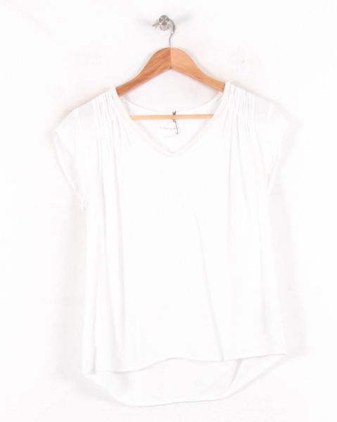 Blouse Blanche - Taille M/38 de la marque Sud express | PARAD64400 - Vendu par Paradigme - Image 2
