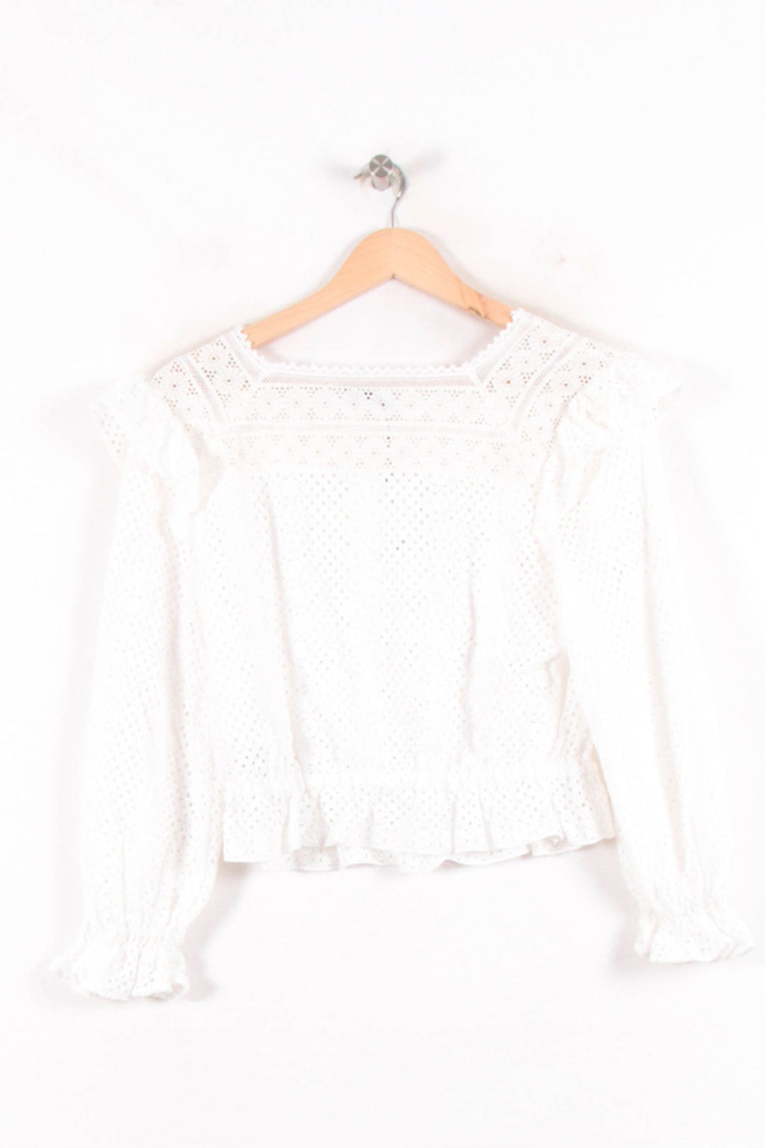 Blouse Blanche - Taille M/38 de la marque Sandro | PARAD64403 - Vendu par Paradigme - Image 4